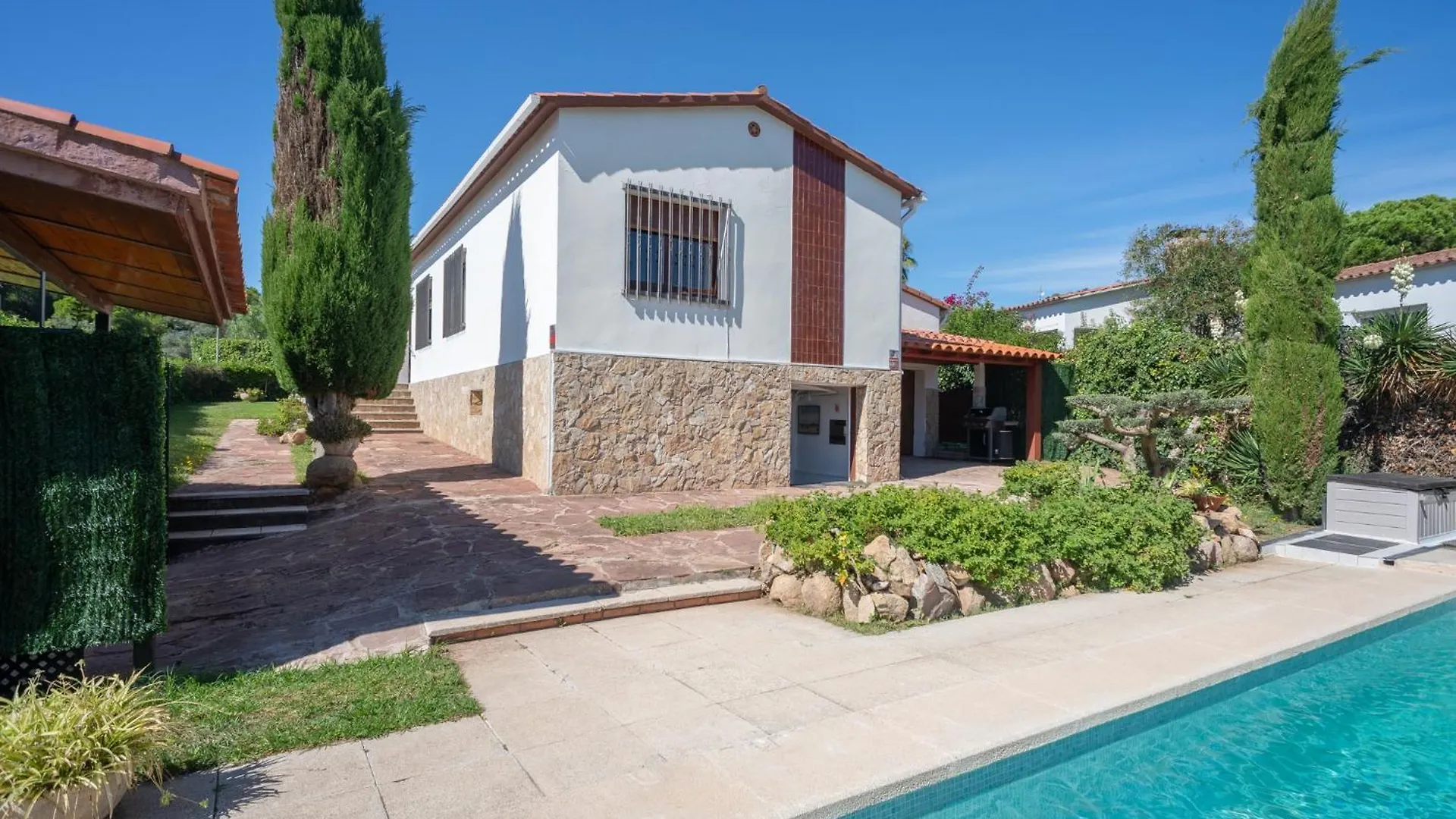 Encantadora Villa Con Piscina,Spa Y Cerca De Playa Sant Antoni De Calonge 0*,